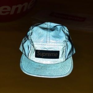 Supreme ‘3M’ Blue 5 Panel Hat